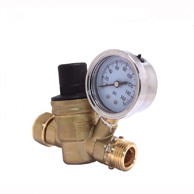 La pressione d'ottone regolabile dell'acqua delle parti del concentratore dell'ossigeno di pressione bassa regola la valvola