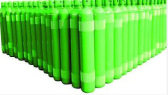 40L - 80L GB5099 Seamless Steel Compressed Gas Cylinders For High Purity Gas ISO9001
